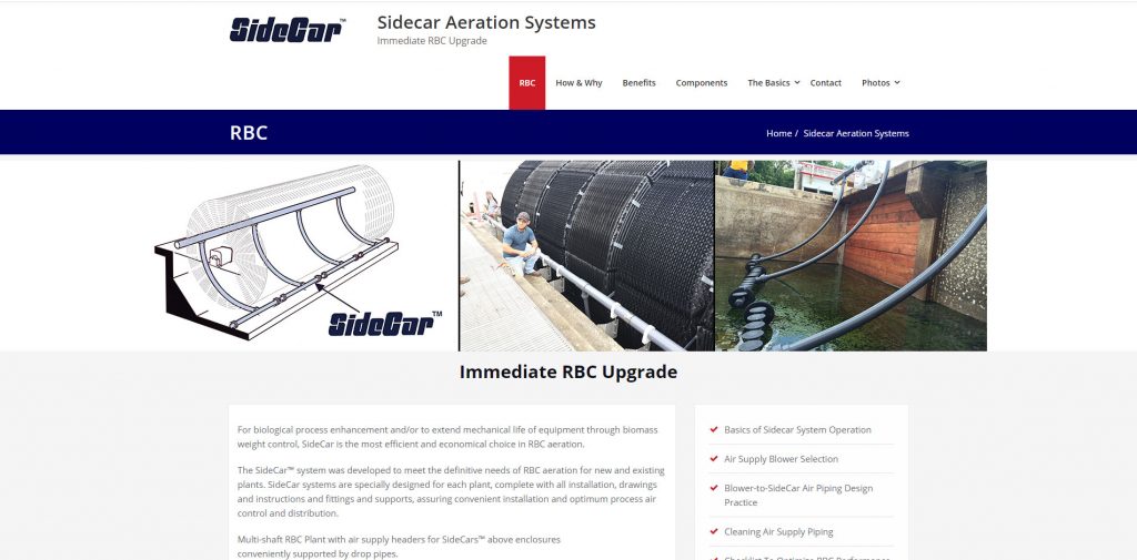 SideCar Aeration Systems | Immediate RBC Upgrade